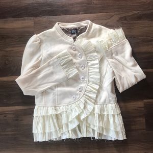 Ruffle jacket